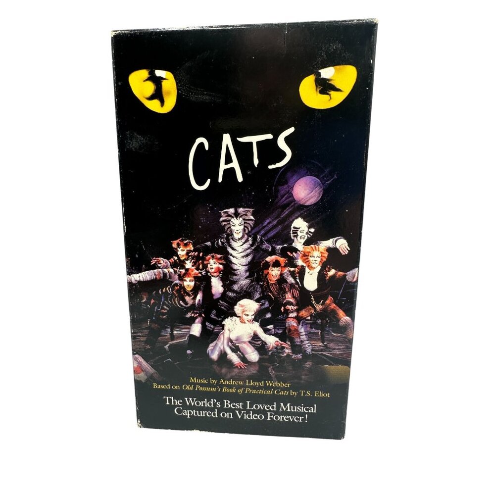 Cats The Musical VHS 1998 Universal Release Andrew Lloyd Webber Elaine Paige